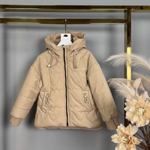 Куртка Delfinka (116-140) 1107 beige (деми) Delfinka 1107 beige