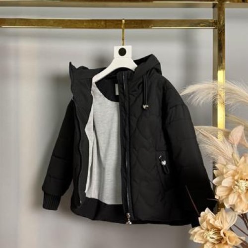 Куртка Delfinka (116-140) 1107 black (деми) Delfinka 1107 black
