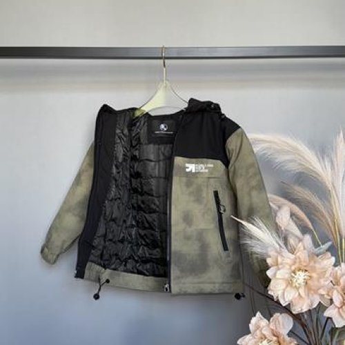 Куртка Delfinka (116-134) 20990 khaki (деми) Delfinka 20990 khaki