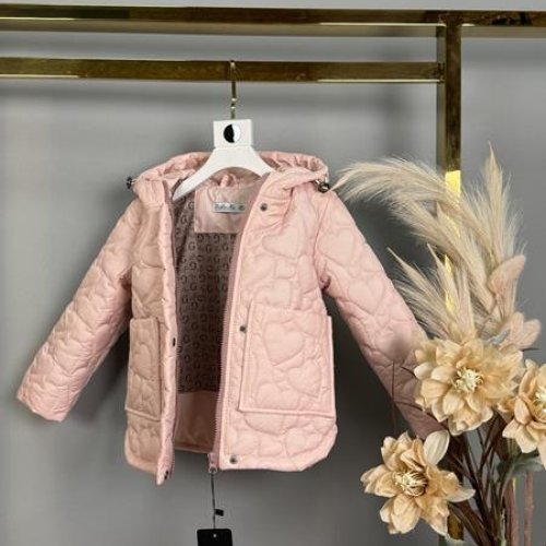 Куртка Delfinka (104-122) 647 pink (деми) Delfinka 647 pink