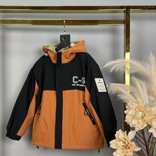 Куртка Delfinka (150-180) 8837 orange (деми) Delfinka 8837 orange