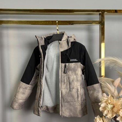 Куртка Delfinka (122-146) B50 beige (деми) Delfinka B50 beige