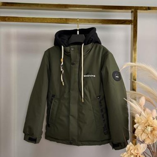 Куртка Delfinka (134-158) B807 khaki (деми) Delfinka B807 khaki
