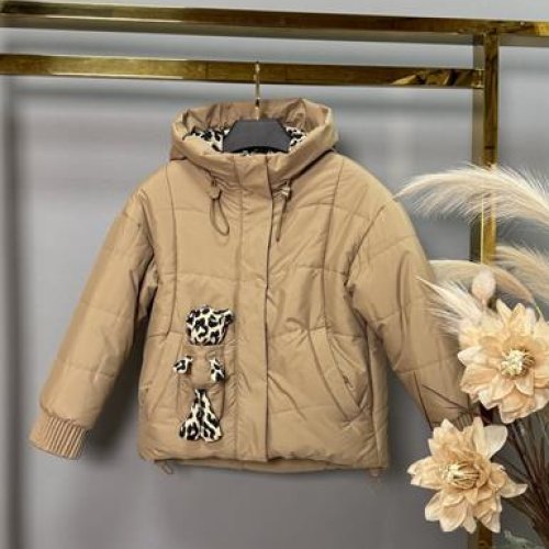 Куртка Delfinka (122-146) DF10 brown (деми) Delfinka DF10 brown