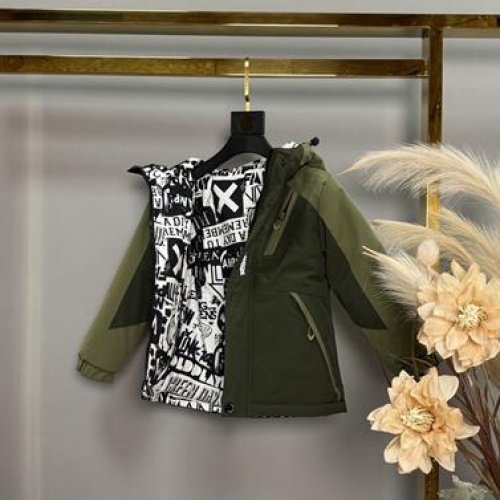 Куртка Delfinka (98-122) JK98 green (деми) Delfinka JK98 green