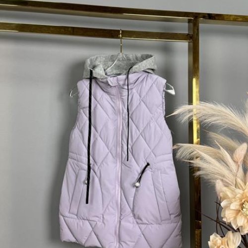 Жилетка Delfinka (140-164) MJ73 lilac (деми) Delfinka MJ73 lilac