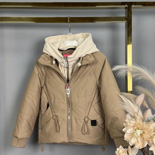 Куртка Delfinka (122-146) YS74 brown (деми) Delfinka YS74 brown