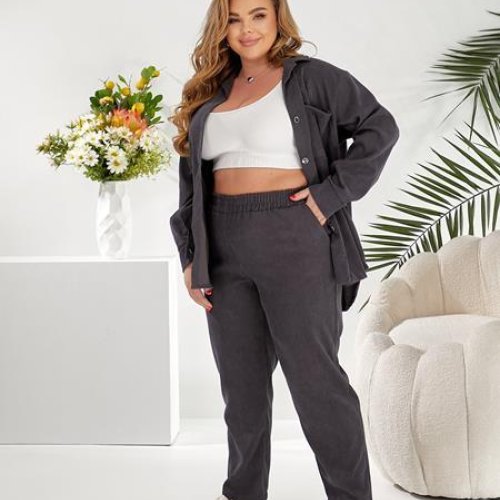 Костюм BAT (50-60) BT155 grey (деми) BAT BT155 grey