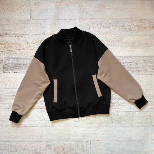 Куртка LiMa kids (134-158) 2506 black-beige (деми) LiMa kids 2506 black-beige