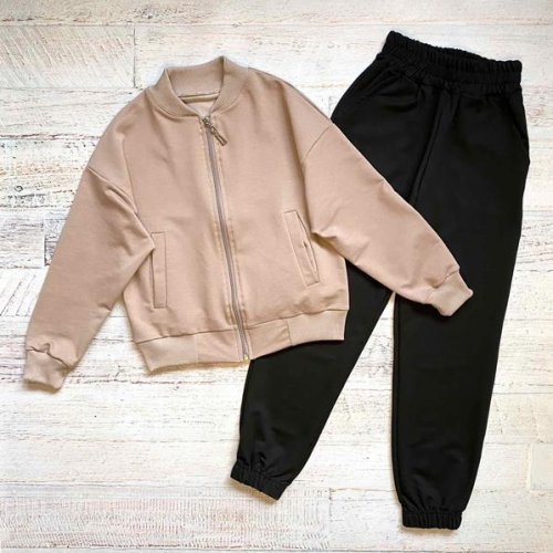 Костюм спорт LiMa kids (134-158) 2506-1 beige (деми) LiMa kids 2506-1 beige