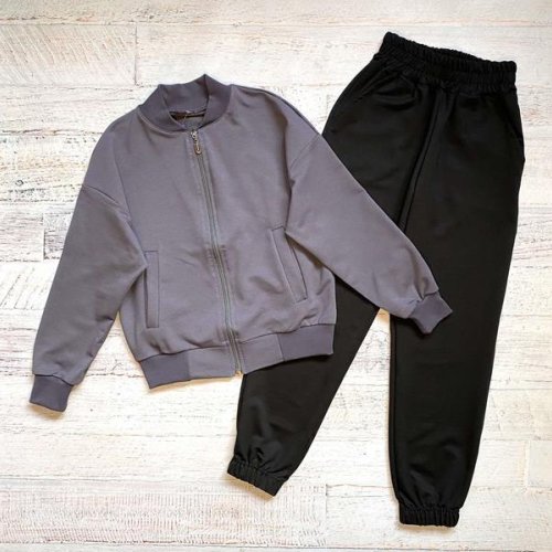 Костюм спорт LiMa kids (134-158) 2506-1 grey (деми) LiMa kids 2506-1 grey