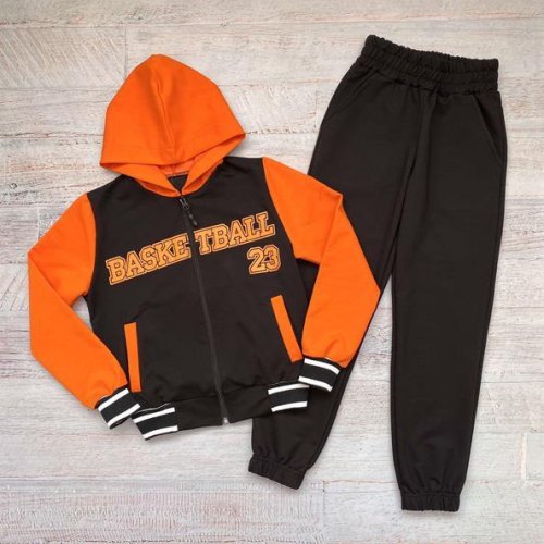 Костюм спорт LiMa kids (134-158) 2501 orange (деми) LiMa kids 2501 orange