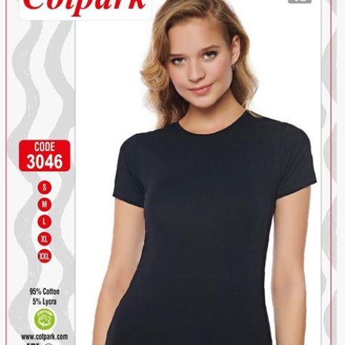 Футболка Disneyopt (S-2XL) 3046 black (лето) Disneyopt 3046 black