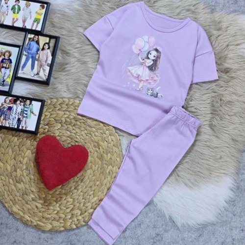Костюм Fili kids (6-8) FK446 lilac (лето) Fili kids FK446 lilac