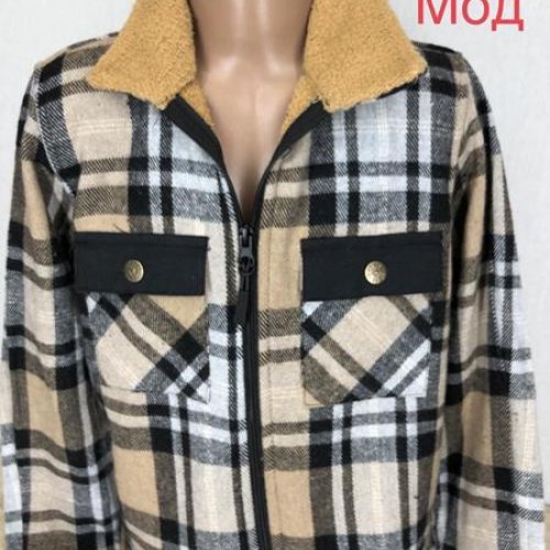 Куртка Надийка (5-8) 1001-1 beige (деми) Надийка 1001-1 beige