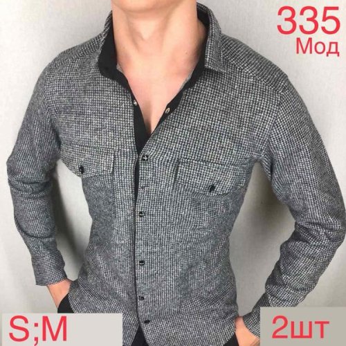 Рубашка Надийка (46-50) 335 grey (деми) Надийка 335 grey