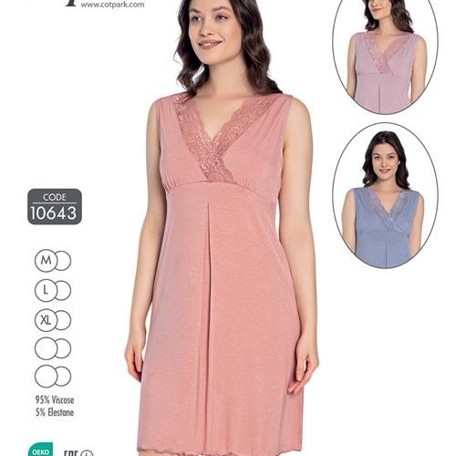 Ночнушка Disneyopt (M-XL) 10643 pink (лето) Disneyopt 10643 pink