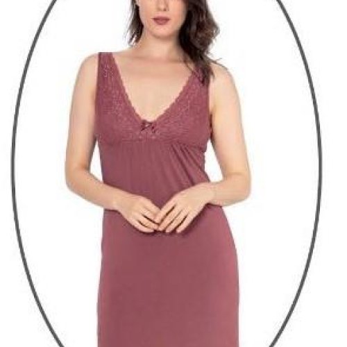 Ночнушка Disneyopt (M-XL) 10646 brown (лето) Disneyopt 10646 brown