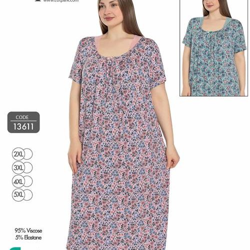 Ночнушка Disneyopt (2XL-5XL) 13611 beige (лето) Disneyopt 13611 beige
