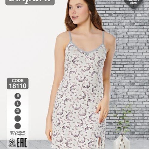 Ночнушка Disneyopt (M-XL) 18110 white (лето) Disneyopt 18110 white