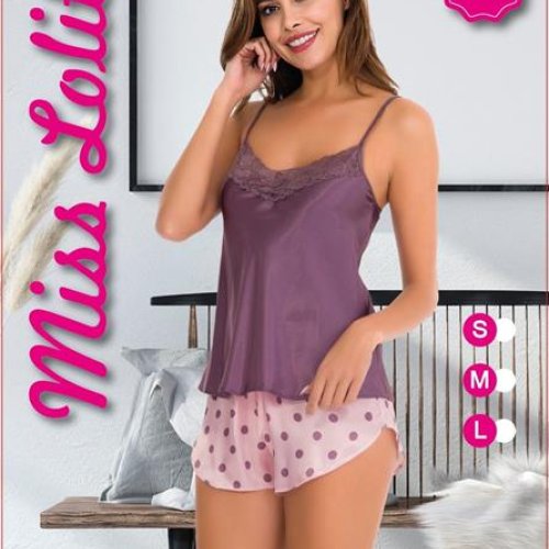 Пижама Disneyopt (S-L) 3048 purple (лето) Disneyopt 3048 purple