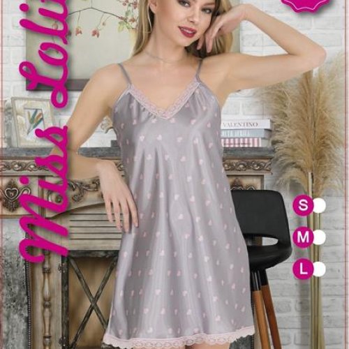 Ночнушка Disneyopt (S-L) 4018 grey (лето) Disneyopt 4018 grey