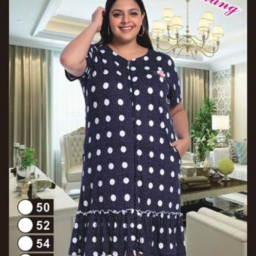 Халат Fili Wear (50-58) 1309-1 navy (лето) Fili Wear 1309-1 navy