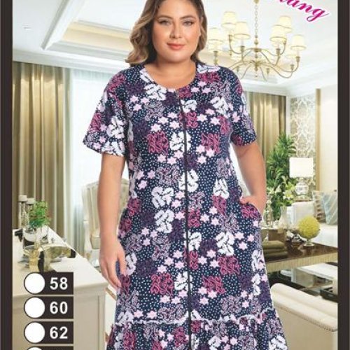 Халат Fili Wear (58-66) 2308 navy (лето) Fili Wear 2308 navy