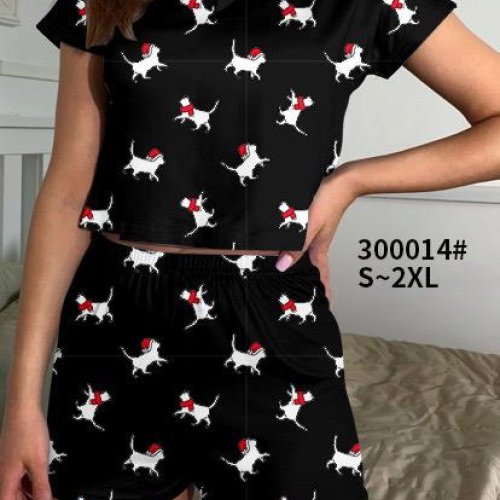 Пижама Fili Wear (40-48) 300014 black (лето) Fili Wear 300014 black