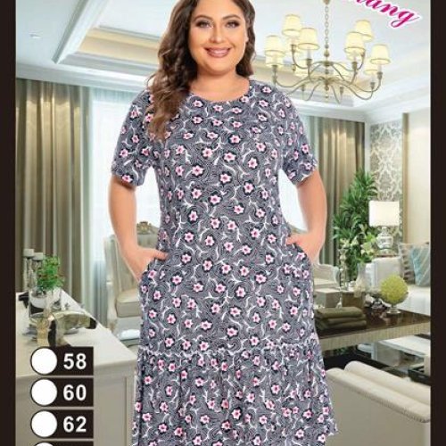 Платье Fili Wear (58-66) 534-4 navy (лето) Fili Wear 534-4 navy