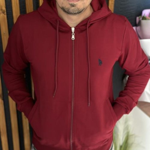 Кофта спорт Nik (M-2XL) 55803 wine (деми) Nik 55803 wine