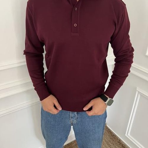Свитер Nik (M-2XL) 55820 wine (деми) Nik 55820 wine