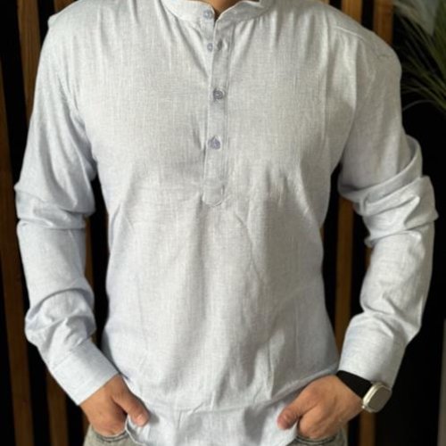 Рубашка Nik (L-3XL) 55826 l.blue (деми) Nik 55826 l.blue