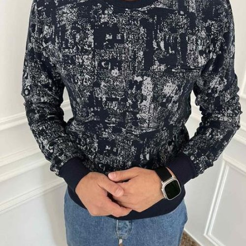 Свитер Nik (3XL-6XL) 55856 black (деми) Nik 55856 black