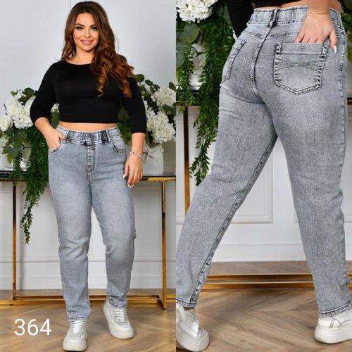 Джинсы Liana Denim (32-42) 364 grey (деми) Liana Denim 364 grey