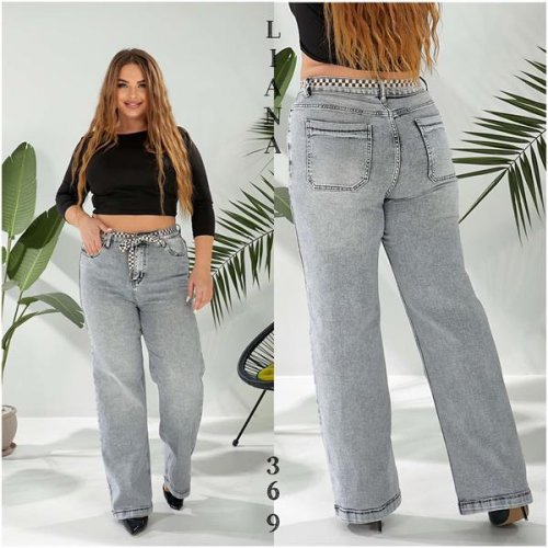 Джинсы Liana Denim (31-38) 369 grey (деми) Liana Denim 369 grey
