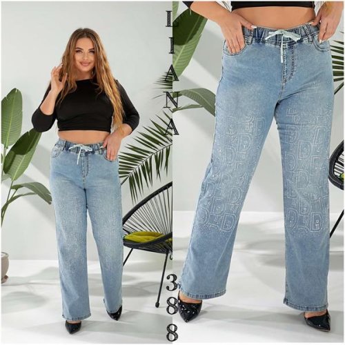 Джинсы Liana Denim (30-36) 388 l.blue (деми) Liana Denim 388 l.blue