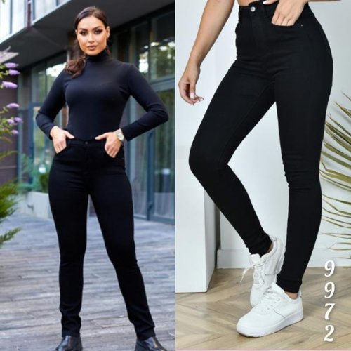 Джинсы Liana Denim (25-30) 9978 black (деми) Liana Denim 9978 black