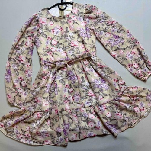 Платье Bright Harmony (110-128) 750-2 beige (деми) Bright Harmony 750-2 beige