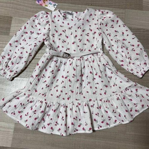 Платье Bright Harmony (104-134) BH8 white (деми) Bright Harmony BH8 white
