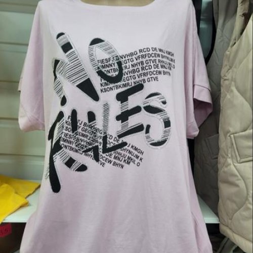 Футболка Gertie (XL-4XL) 991 l.pink (лето) Gertie 991 l.pink