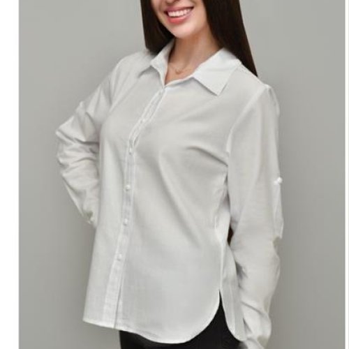 Рубашка BASE (42-50) A3013 white (деми) BASE A3013 white