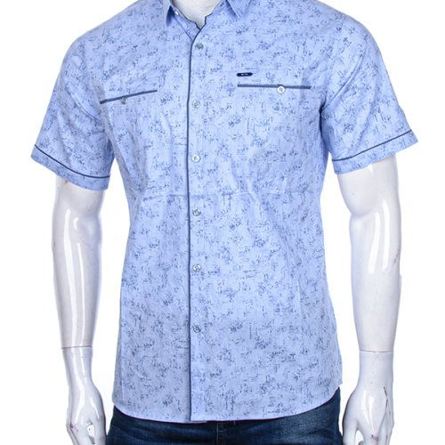 Рубашка Logaster (XL-5XL) A357-3 blue (лето) Logaster A357-3 blue
