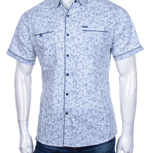 Рубашка Logaster (XL-5XL) A356-4 grey (лето) Logaster A356-4 grey