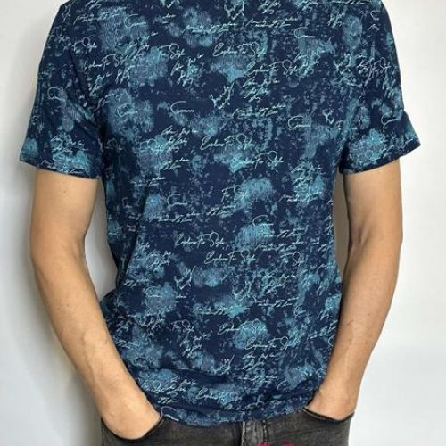 Футболка Vip Stendo (M-2XL) 5104 navy (лето) Vip Stendo 5104 navy