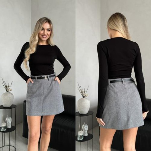 Юбка Sofi Cor (40-46) 9048 grey (лето) Sofi Cor 9048 grey