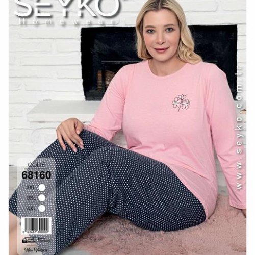 Пижама Disneyopt (2XL-4XL) 68160 pink (деми) Disneyopt 68160 pink