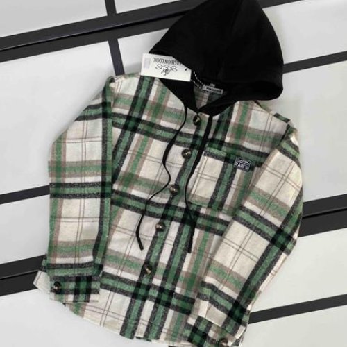 Рубашка iBamBino (134-158) IB205 green (деми) iBamBino IB205 green