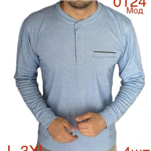 Свитер Надийка (L-3XL) 0124 l.blue (деми) Надийка 0124 l.blue