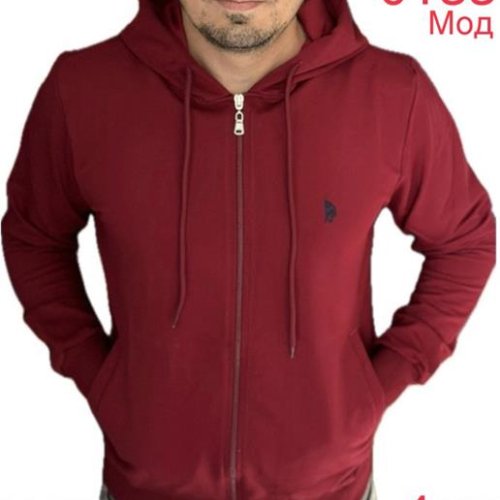 Кофта спорт Надийка (M-2XL) 0133 wine (деми) Надийка 0133 wine